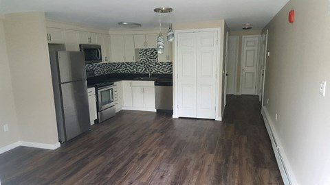 Spruce Renovation at Coach House, Chelmsford, Massachusetts